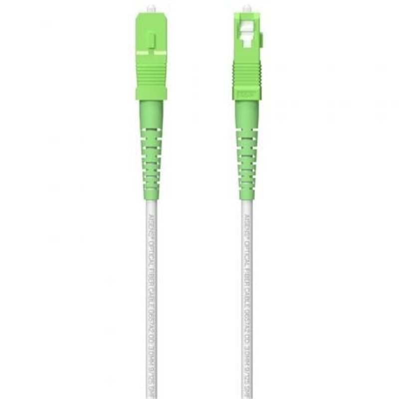 Cable de Fibra �ptica G657A2 3.0 9/125 SMF Aisens A152-0617/ LSZH/ 100m/ Blanco