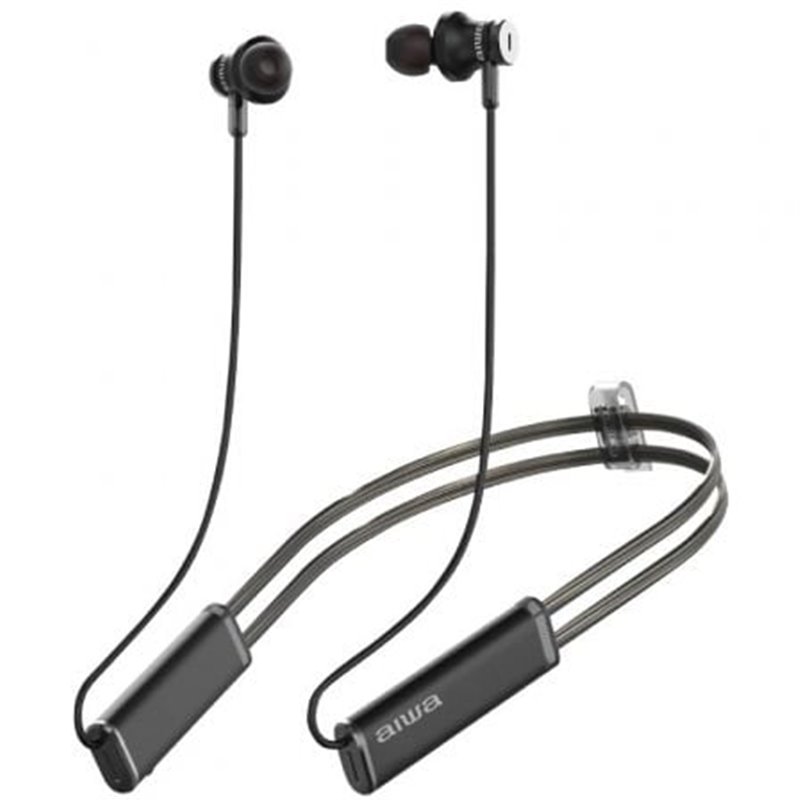 Auriculares Inal�mbricos Deportivos Aiwa ESTBTN-880/ con Micr�fono/ Bluetooth/ Negros