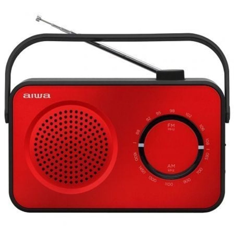 Radio Port�til Aiwa R-190RD/ 2W/ Roja