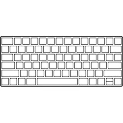 Teclado Inal�mbrico Apple Magic Keyboard con Touch ID/ Plata