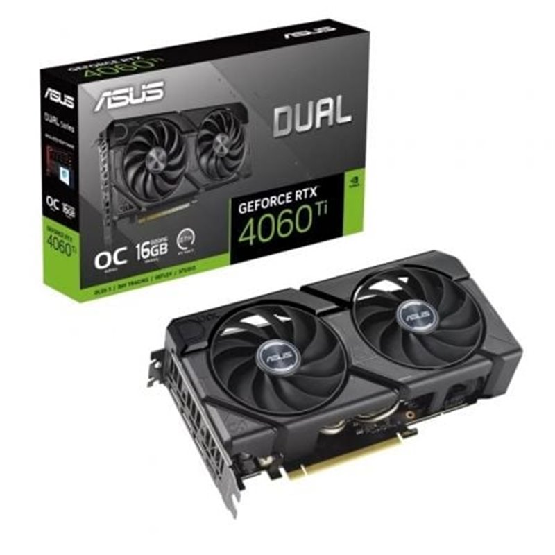 Tarjeta Gr�fica Asus Dual GeForce RTX 4060 Ti EVO OC/ 16GB GDDR6