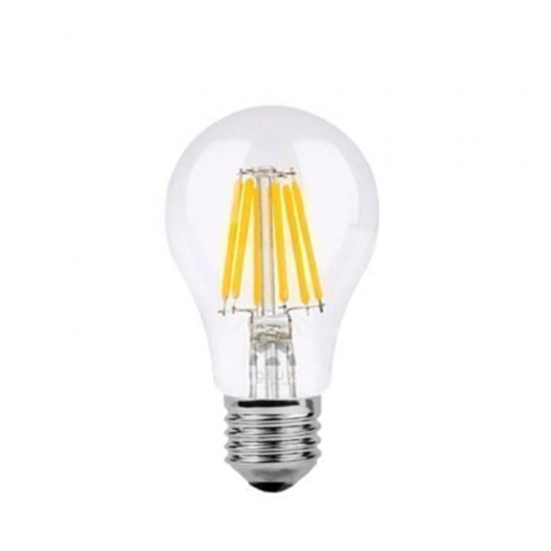 Bombilla Led Iglux FIL8C-E27 V2/ Casquillo E27/ 8W/ 720 L�menes/ 3000K