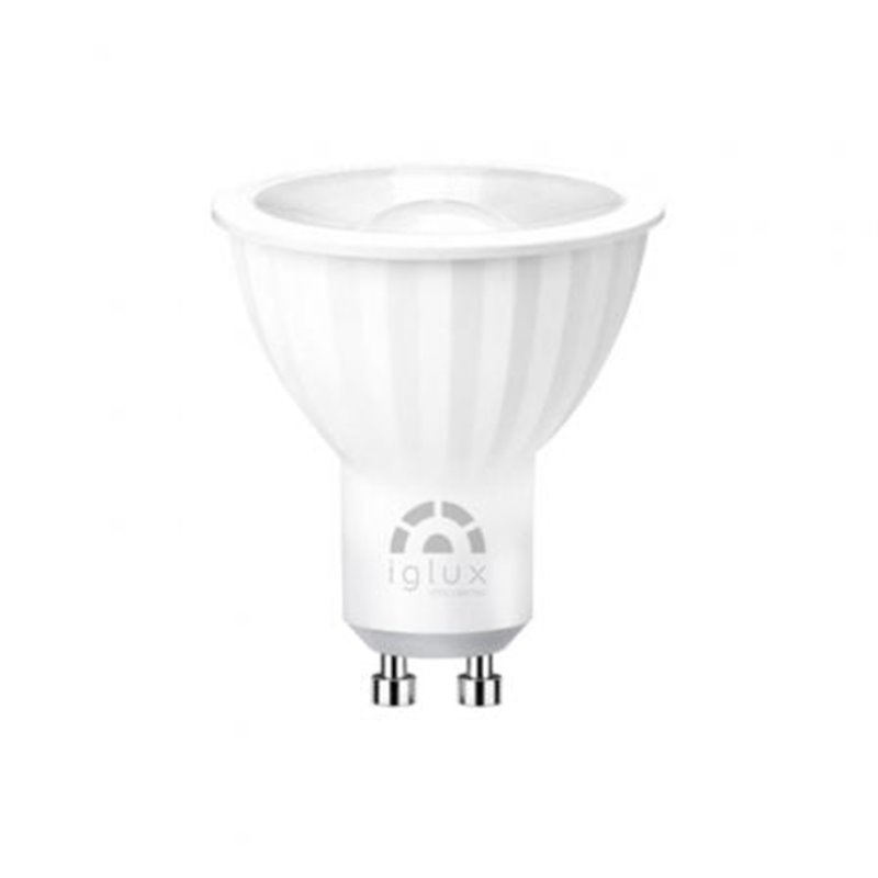 Bombilla Led Iglux XDIM-07120-F V2/ Casquillo GU10/ 7W/ 690 L�menes/ 5500K