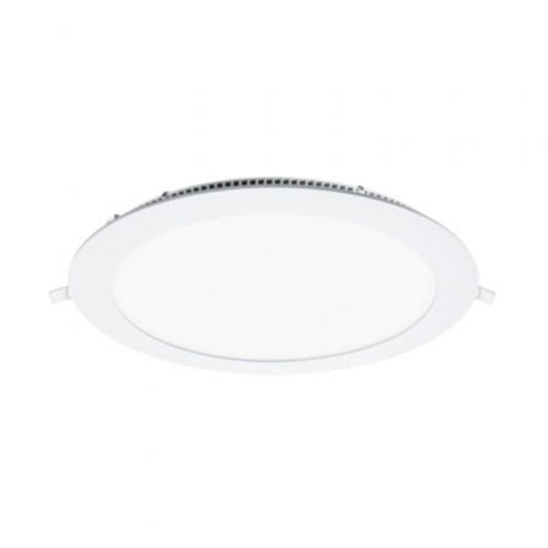 Downlight Iglux LS-102118-CB V2/ Circular/ �225 x 19mm/ Potencia 18W/ 1540 L�menes/ 3000�K/ Blanco