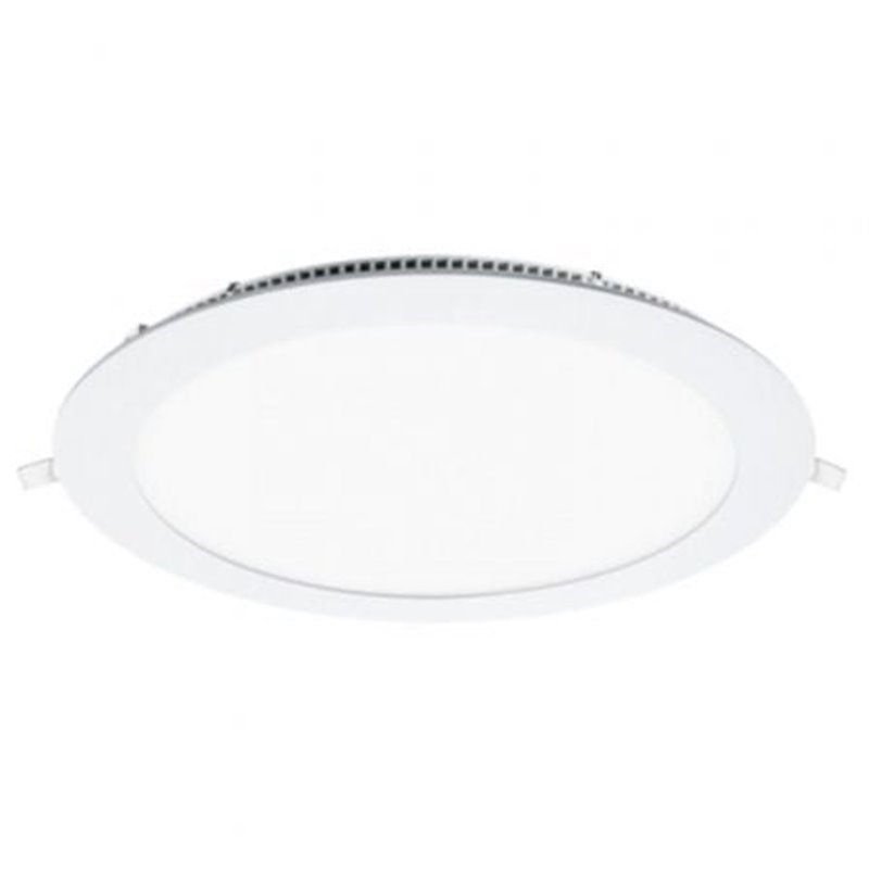 Downlight Iglux LS-102118-FB V2/ Circular/ �220 x 19mm/ Potencia 18W/ 1700 L�menes/ 6000�K/ Blanco