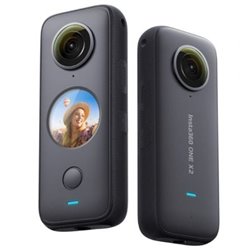 C�mara Digital Deportiva Insta360 One X2/ 5.7K/ �ngulo de visi�n 360�/ Negra