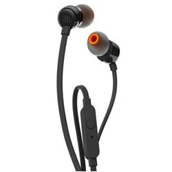 Auriculares Intrauditivos JBL Tune 110/ con Micr�fono/ Jack 3.5/ Negros