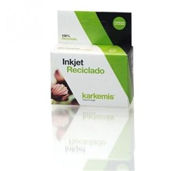 Cartucho de Tinta Reciclado Karkemis HP n�27/ Negro