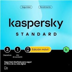 Kaspersky Standard para Android/ 3 Dispositivos/ 1 A�o