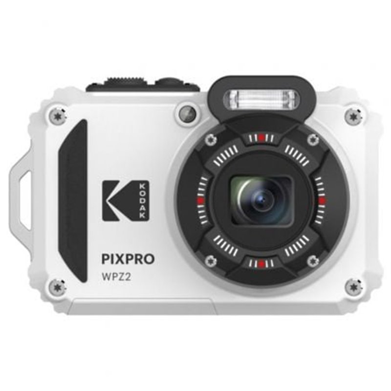 C�mara Digital Deportiva Kodak Pixpro WPZ2/ 16MP/ Zoom �ptico 4x/ Blanca