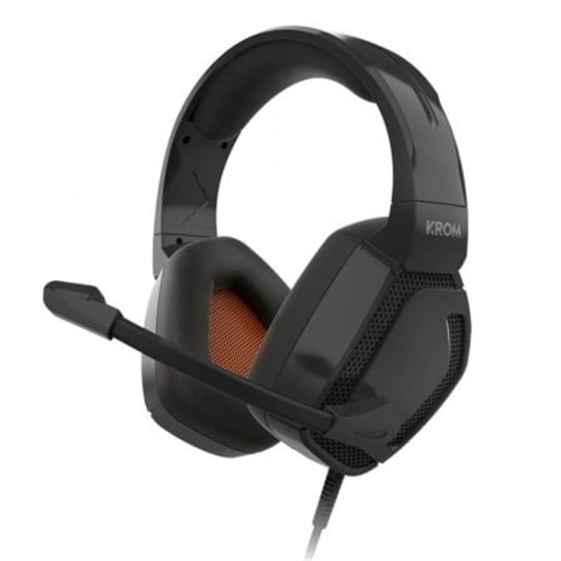 Auriculares Gaming con Micr�fono Krom Kopa Pro/ Jack 3.5/ Negros