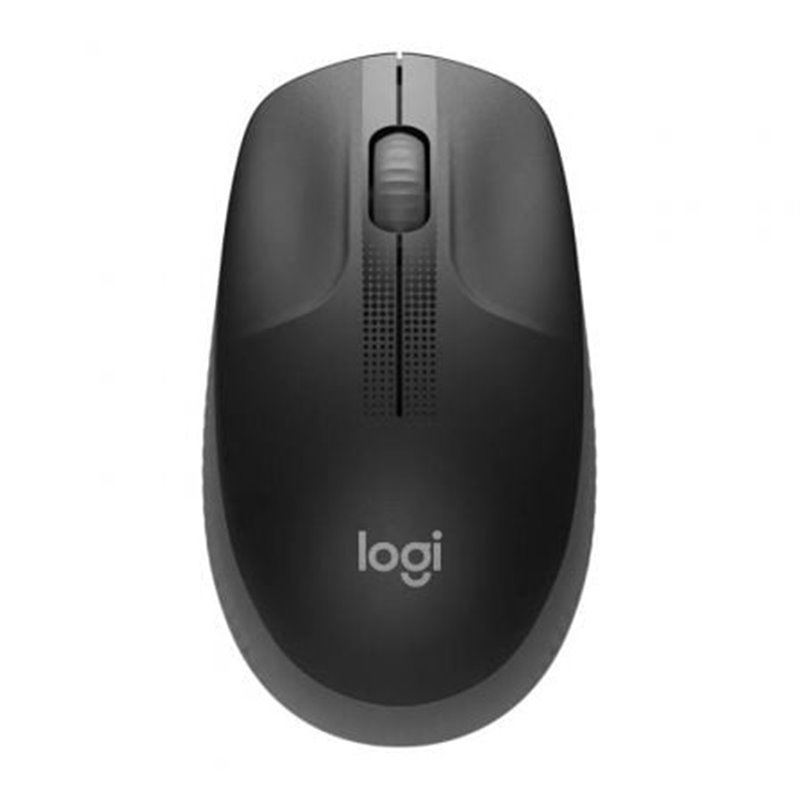 Rat�n Inal�mbrico Logitech M190/ Hasta 1000 DPI/ Gris Marengo