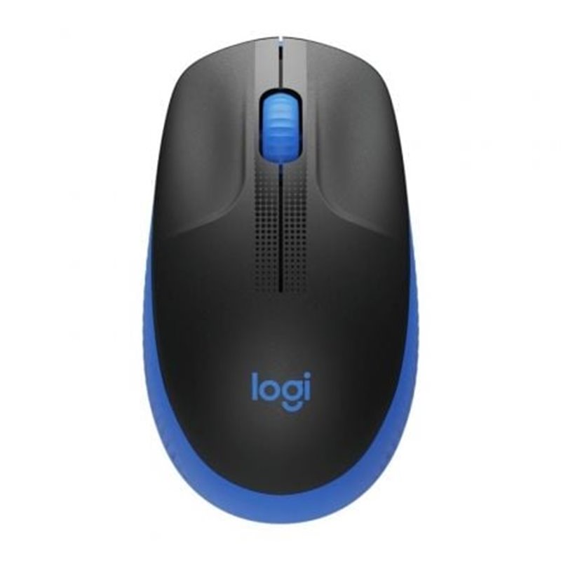 Rat�n Inal�mbrico Logitech M190/ Hasta 1000 DPI/ Azul