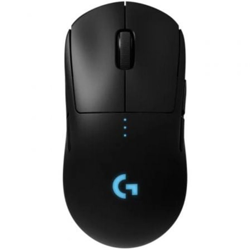 Rat�n Gaming Inal�mbrico Logitech G PRO/ Bater�a recargable/ Hasta 25600 DPI/ Negro