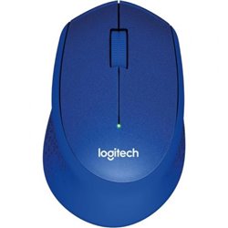 Rat�n Inal�mbrico Logitech M330 Silent Plus/ Hasta 1000 DPI/ Azul