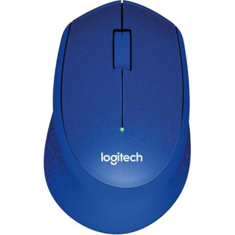 Rat�n Inal�mbrico Logitech M330 Silent Plus/ Hasta 1000 DPI/ Azul