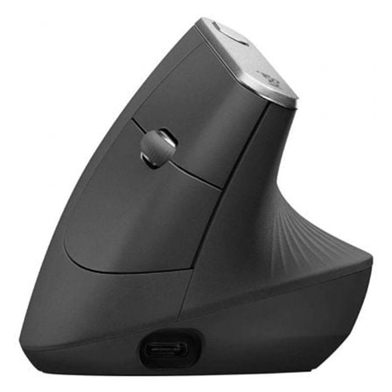 Rat�n Ergon�mico Inal�mbrico por Bluetooth Logitech Vertical MX/ Bater�a recargable/ Hasta 4000 DPI