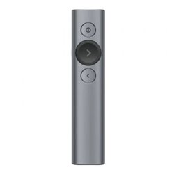 Presentador Inal�mbrico por Bluetooth Logitech Spotlight Presentation Remote/ 2.4GHz/ Gris Pizarra