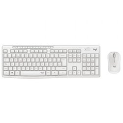 Teclado y Rat�n Inal�mbricos Logitech Silent Touch MK295/ Blanco