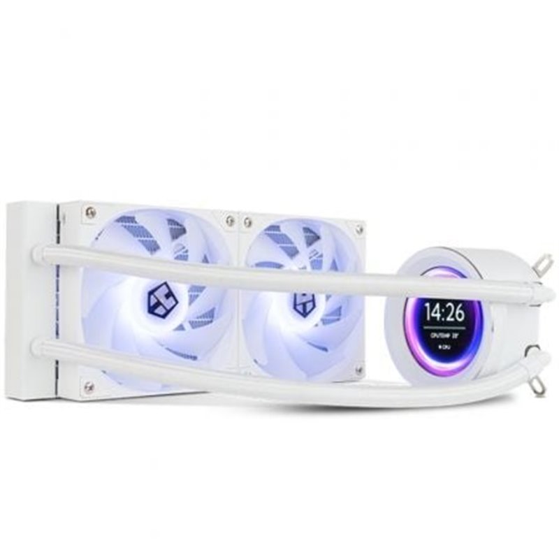 Sistema de Refrigeraci�n L�quida Nox X-240 LCD/ Blanco