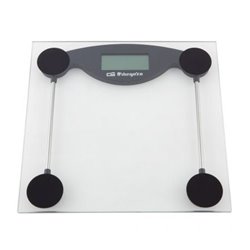 B�scula de Ba�o Orbegozo PB-2211/ Hasta 150kg/ Cristal