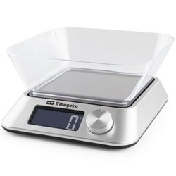 B�scula de Cocina Electr�nica Orbegozo PC 1030/ hasta 5kg/ Plata