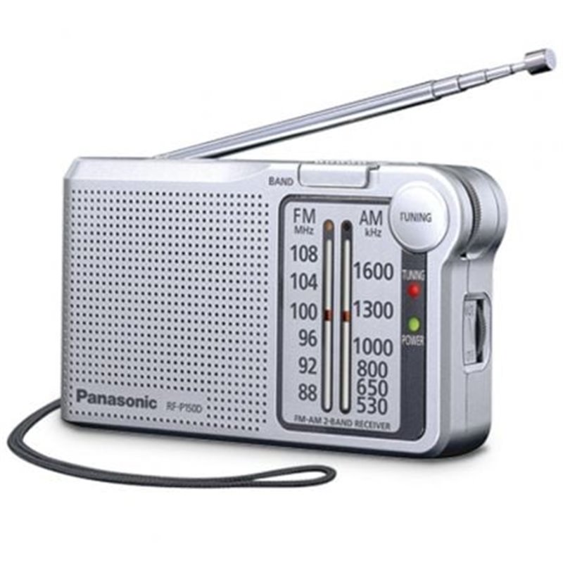 Radio Port�til Panasonic RF-P150D/ Plata