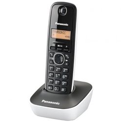 Tel�fono Inal�mbrico Panasonic KX-TG1611/ Negro y Blanco