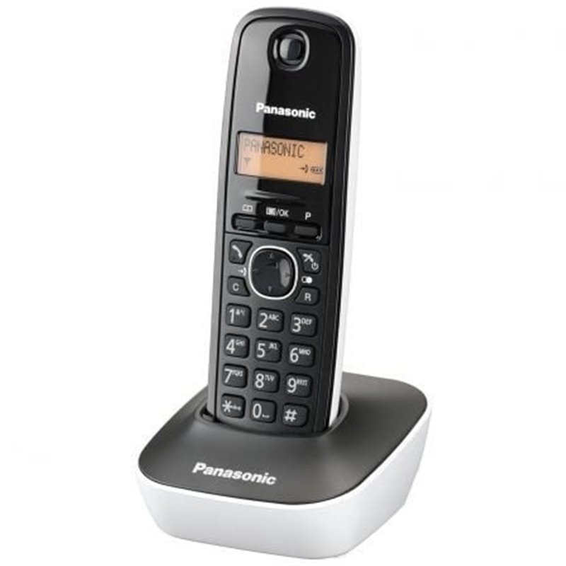 Tel�fono Inal�mbrico Panasonic KX-TG1611/ Negro y Blanco