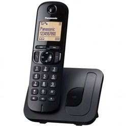 Tel�fono Inal�mbrico Panasonic KX-TGC210SPB/ Negro