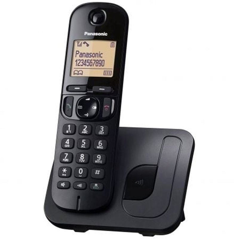 Tel�fono Inal�mbrico Panasonic KX-TGC210SPB/ Negro