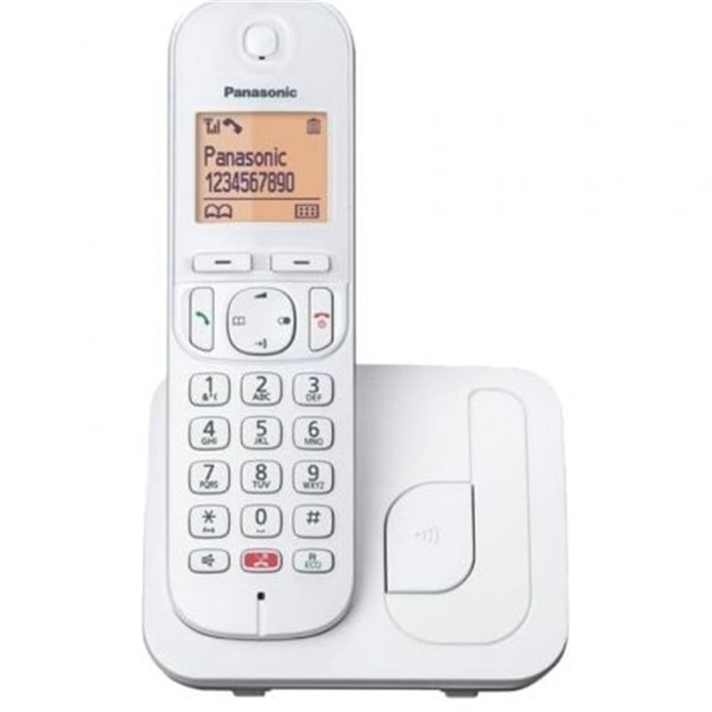 Tel�fono Inal�mbrico Panasonic KX-TGC250SPW/ Blanco