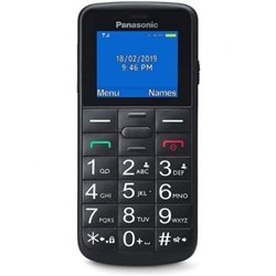 Tel�fono M�vil Panasonic KX-TU110EXB para Personas Mayores/ Negro