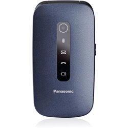 Tel�fono M�vil Panasonic KX-TU550 para Personas Mayores/ Azul