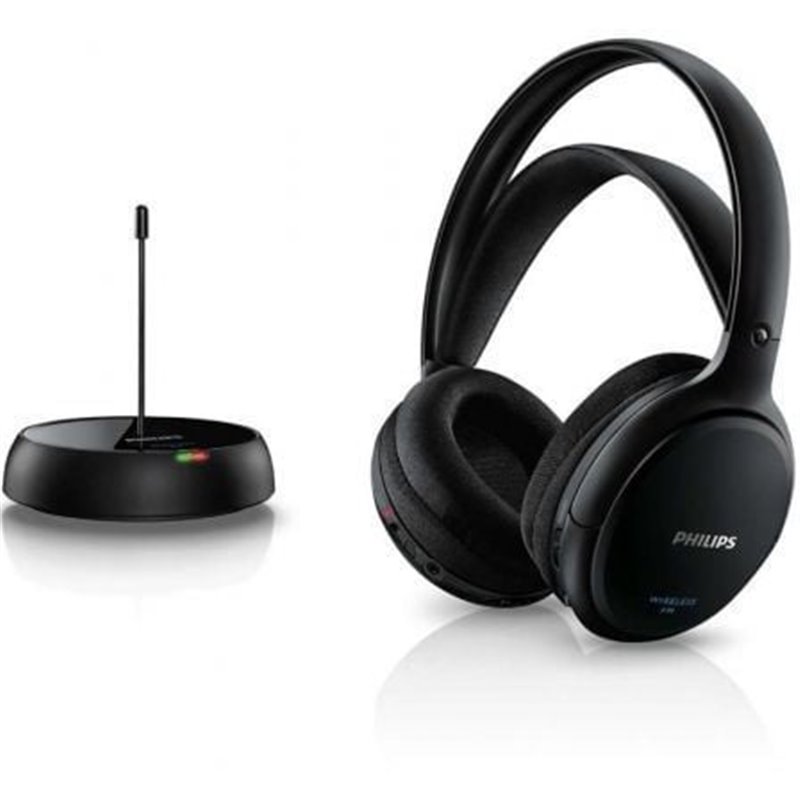 Auriculares Inal�mbricos Philips SHC5200/ Radiofrecuencia/ Negros