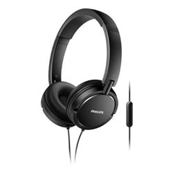 Auriculares Philips SHL5005/ con Micr�fono/ Jack 3.5/ Negros