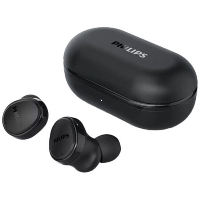 Auriculares Bluetooth Philips TAT4556BK con estuche de carga/ Autonom�a 9h/ Negros