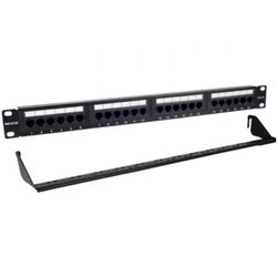 Patch Panel Phasak PU 2424/ 24 Puertos/ Cat.6/ Altura 1U/ Gesti�n de Cables