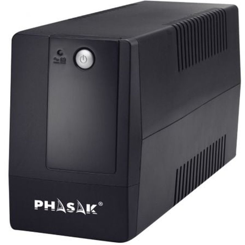 SAI L�nea Interactiva Phasak Basic Interactive 800 VA/ 800VA-480W/ 2 Salidas/ Formato Torre