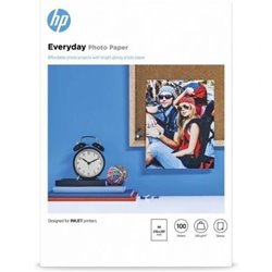 Papel Fotogr�fico HP Everyday Q2510A/ DIN A4/ 200g/ 100 Hojas