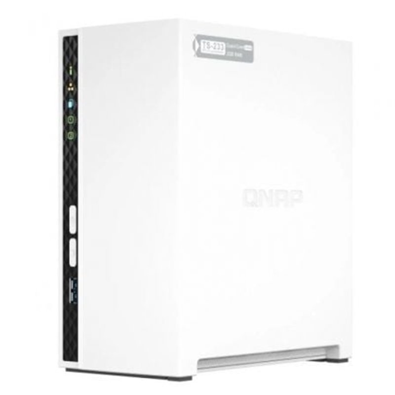 NAS QNAP TS-233/ 2 Bah�as 3.5"- 2.5"/ 2GB DDR4/ Formato Torre