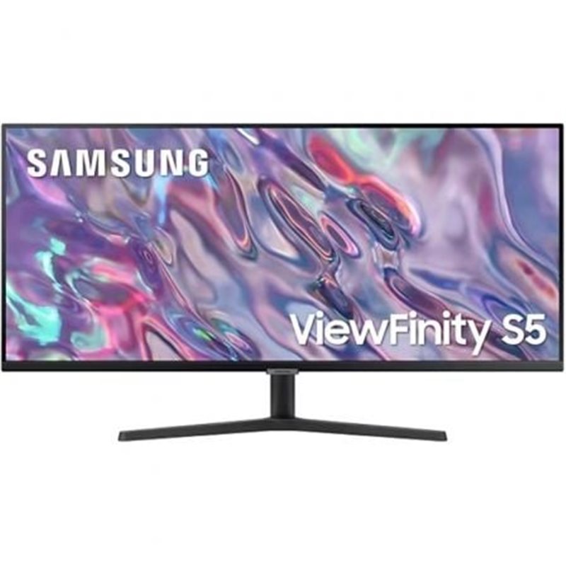 Monitor Profesional Ultraparon�mico Samsung ViewFinity S5 S34C500GAU 34"/ UWQHD/ Multimedia/ Negro