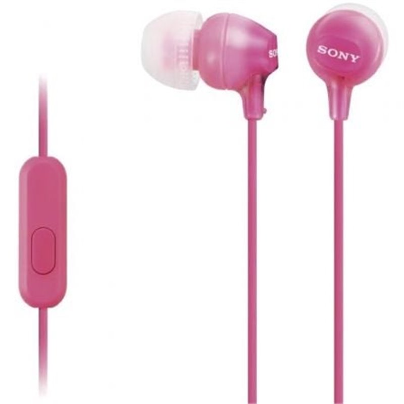 Auriculares Intrauditivos Sony MDR-EX15APPI/ con Micr�fono/ Jack 3.5/ Rosas