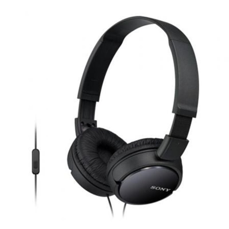 Auriculares Sony MDRZX110APB/ con Micr�fono/ Jack 3.5/ Negros