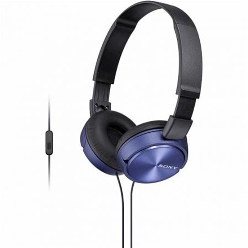 Auriculares Sony MDRZX310APL/ con Micr�fono/ Jack 3.5/ Azules