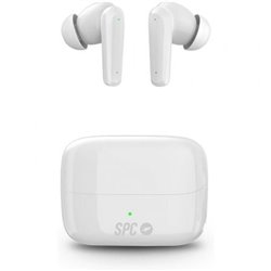 Auriculares Bluetooth SPC Ether 2 Pro con estuche de carga/ Autonom�a 6.5h/ Blancos