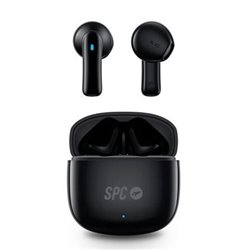 Auriculares Bluetooth SPC Zion 2 Play con estuche de carga/ Autonom�a 7h/ Stick Corto 30mm/ Negros