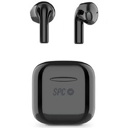 Auriculares Bluetooth SPC Zion Pro con estuche de carga/ Autonom�a 3.5h/ Negros