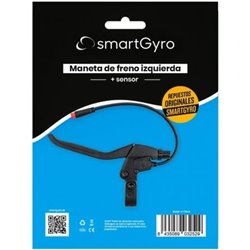 Maneta de Freno Izquierdo + Sensor para Patinete El�ctrico SmartGyro PP27-081/ Compatible con Speedway / Rockway y Crossover