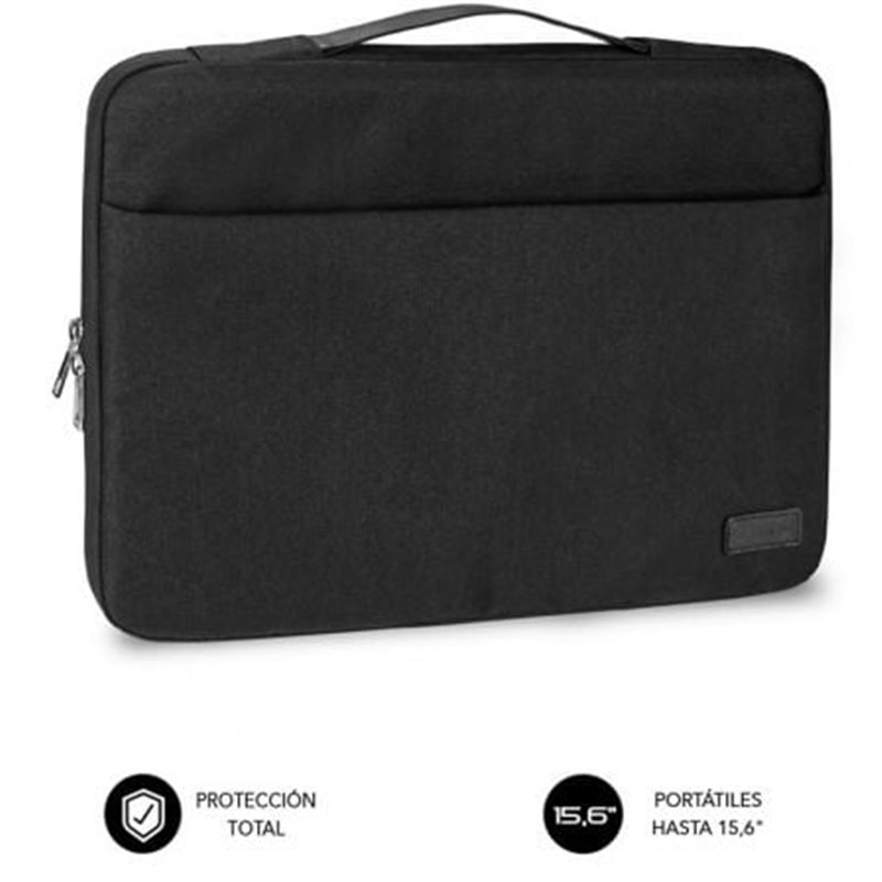 Malet�n Subblim Elegant Laptop Sleeve para Port�tiles hasta 15.6"/ Negro